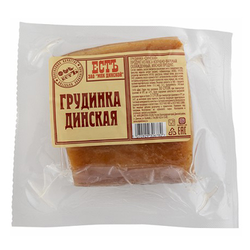 

Грудинка варено-копченая Естъ Динская