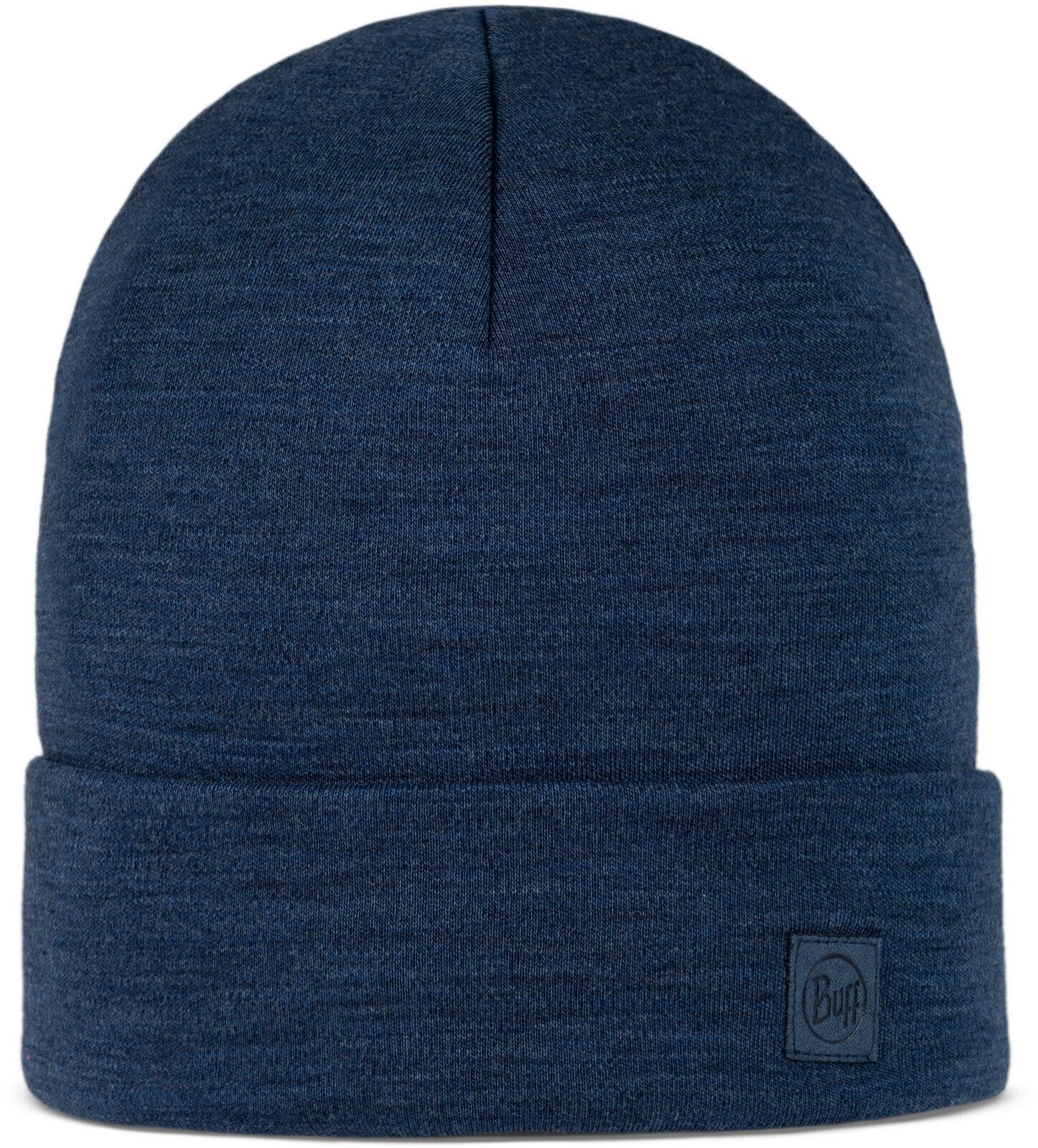 Шапка бини унисекс Buff Merino Heavyweight Hat solid night blue, р.53-62