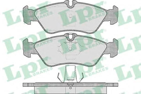 Тормозные колодки Lpr 05P610