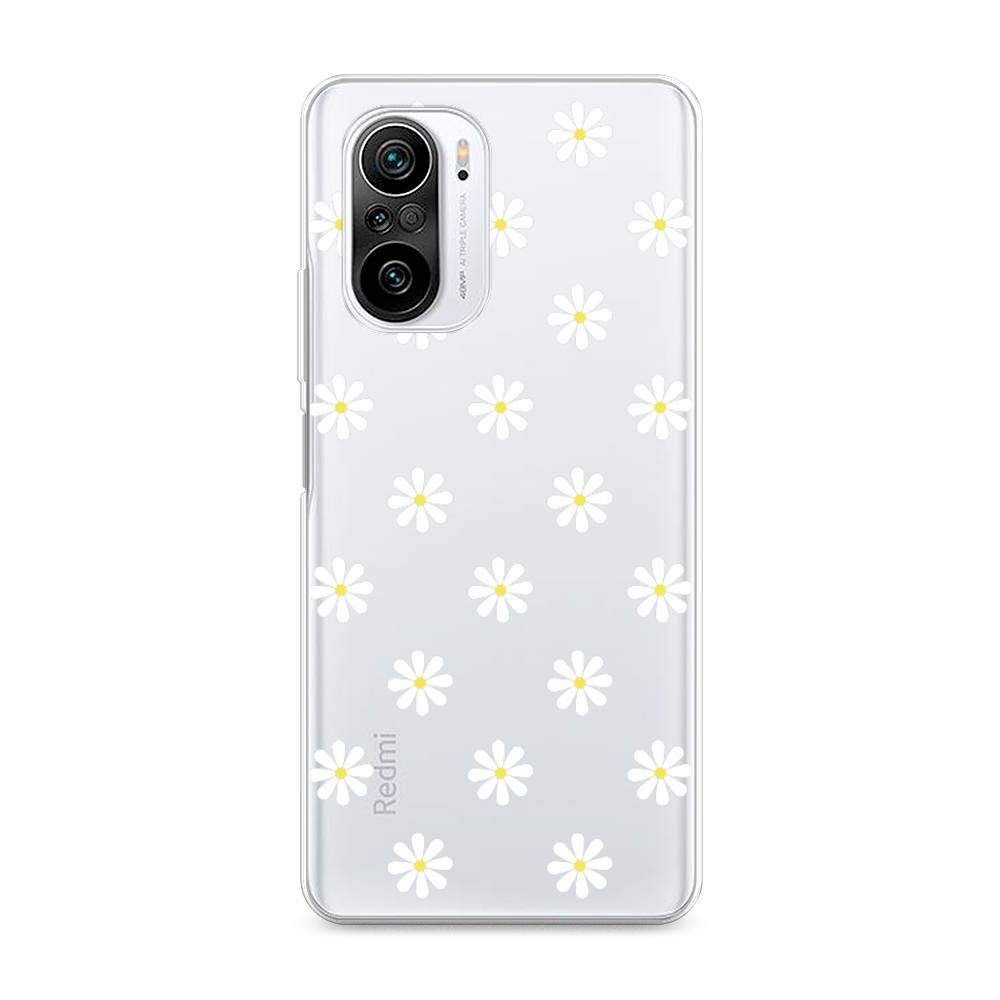 

Силиконовый чехол "Маленькие ромашки" на Xiaomi Redmi K40, 310950-8