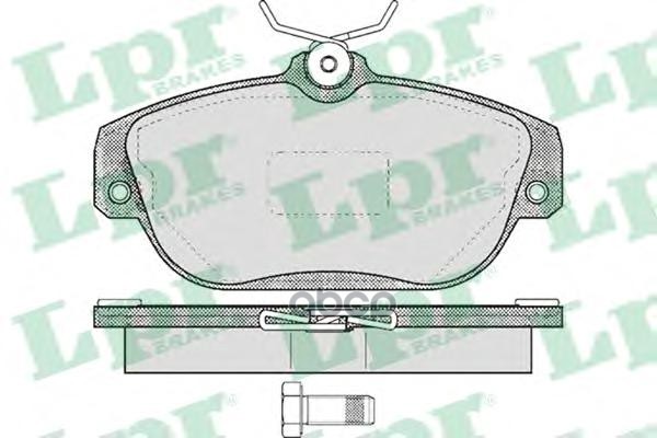 

Тормозные колодки Lpr 05P578