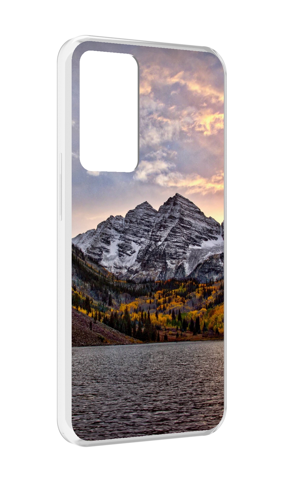 

Чехол MyPads горы-колорадо для OPPO Reno 8 Lite, Прозрачный, Tocco