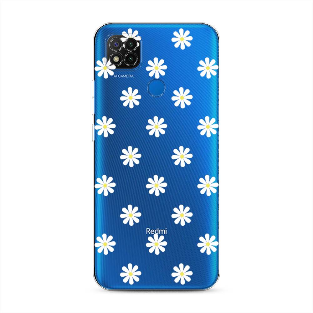 

Силиконовый чехол "Маленькие ромашки" на Xiaomi Redmi 9C, 39050-8