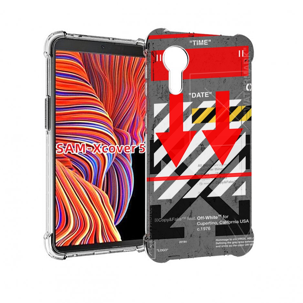 

Чехол MyPads знаки-логотипы для Samsung Galaxy Xcover 5, Прозрачный, Tocco