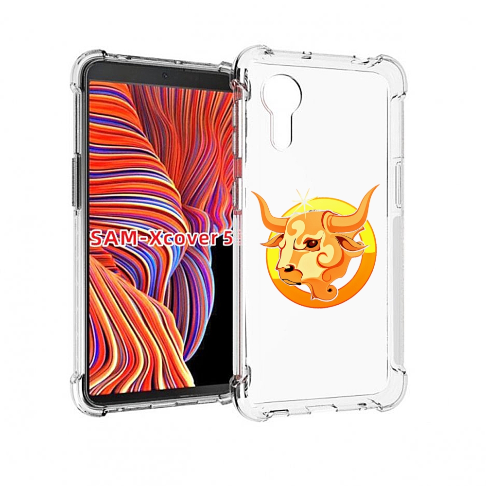 Чехол MyPads знак-зодиака-телец-6 для Samsung Galaxy Xcover 5