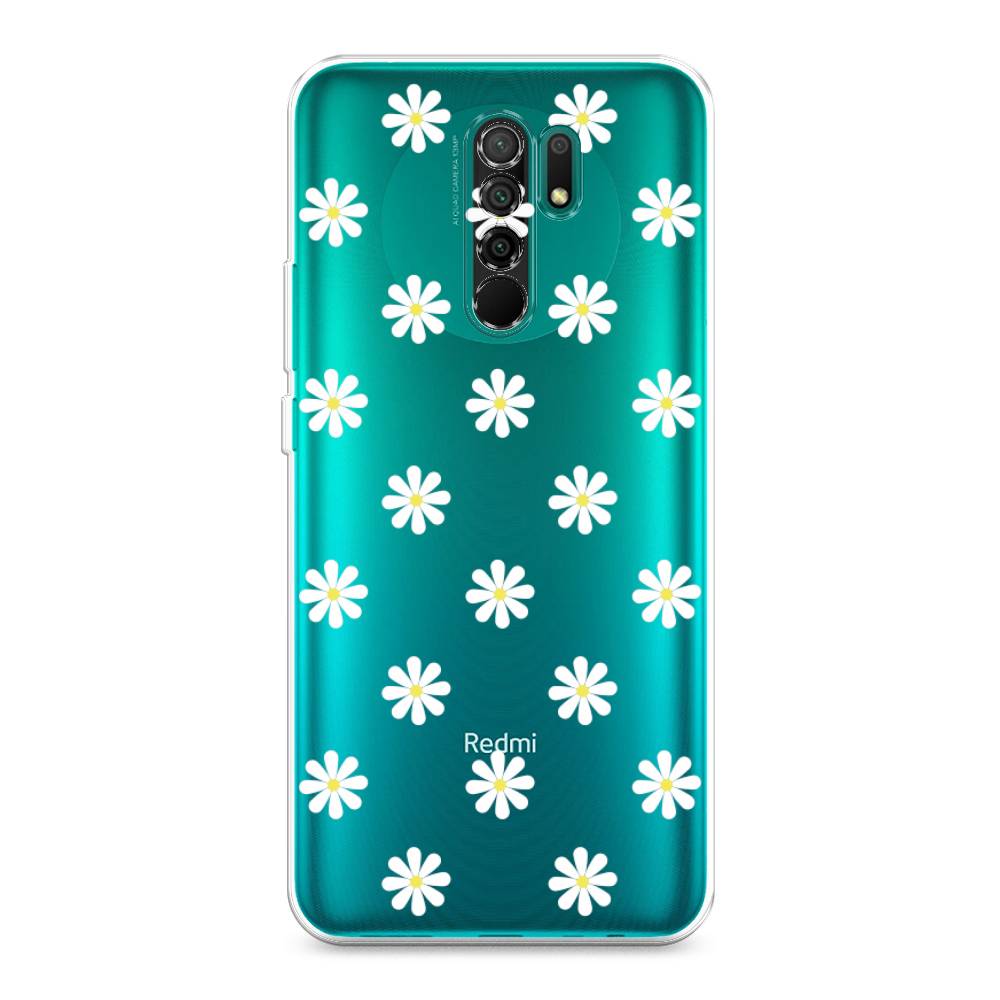 

Силиконовый чехол "Маленькие ромашки" на Xiaomi Redmi 9, 38350-8