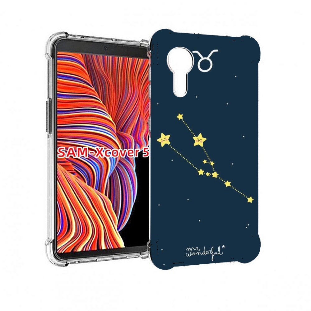 

Чехол MyPads знак-зодиака-телец-4 для Samsung Galaxy Xcover 5, Прозрачный, Tocco