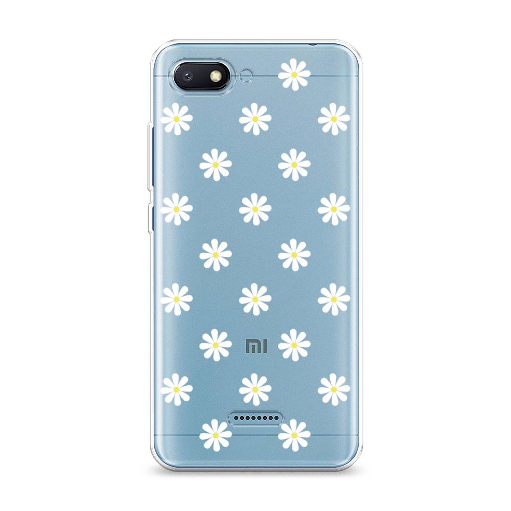

Силиконовый чехол "Маленькие ромашки" на Xiaomi Redmi 6A, 34150-8