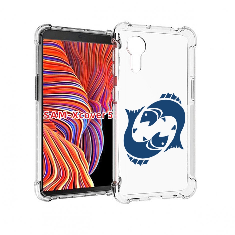 

Чехол MyPads знак-зодиака-рыбы-7 для Samsung Galaxy Xcover 5, Прозрачный, Tocco