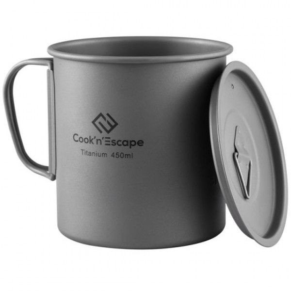 Кастрюля с крышкой CA2009 450ml titanium cup 4188₽