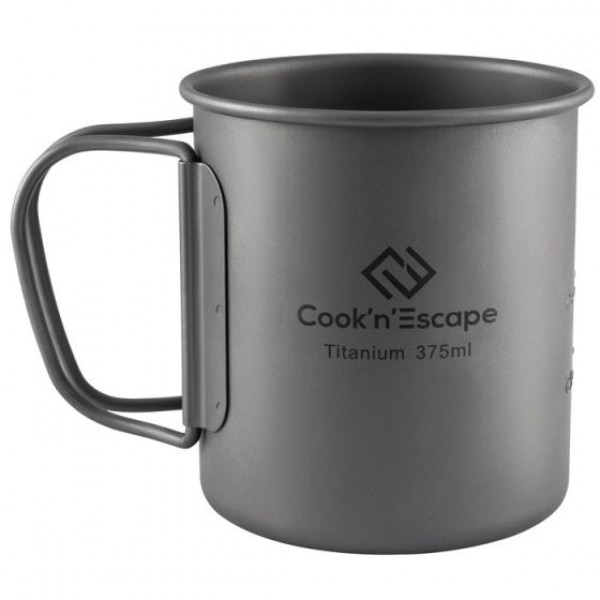 Походная кружка CA2008 375ml titanium cup