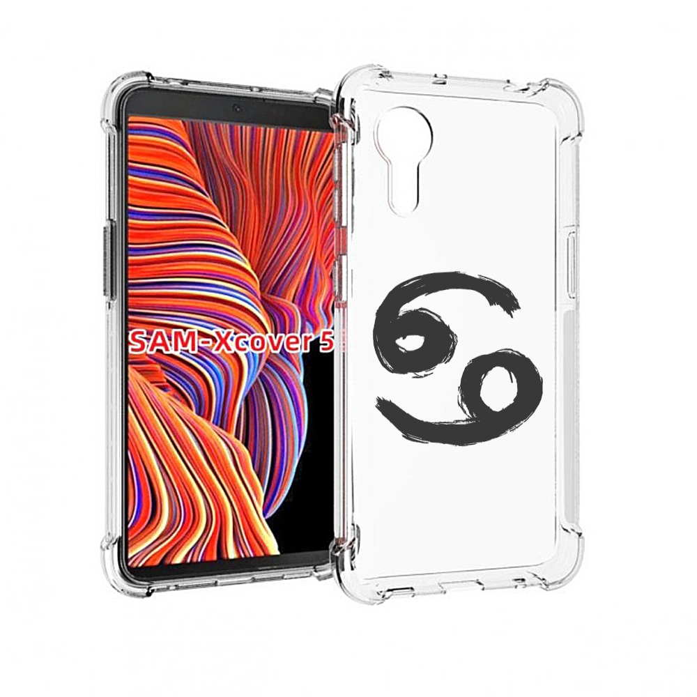 

Чехол MyPads знак-зодиака-рак-6 для Samsung Galaxy Xcover 5, Прозрачный, Tocco