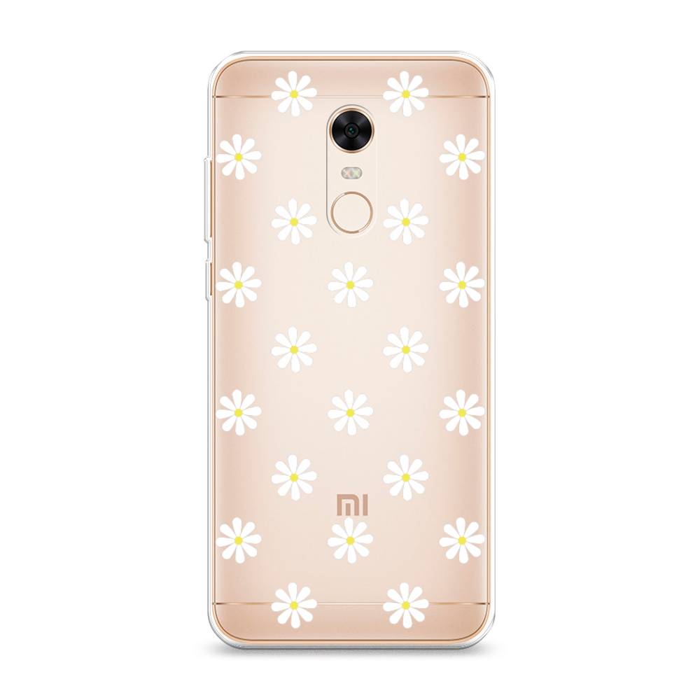 

Силиконовый чехол "Маленькие ромашки" на Xiaomi Redmi 5 Plus, 33150-8