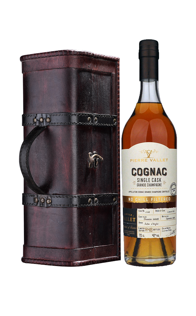

Коньяк Pierre Vallet Single Cask Grande Champagne 2005, 0.7 л