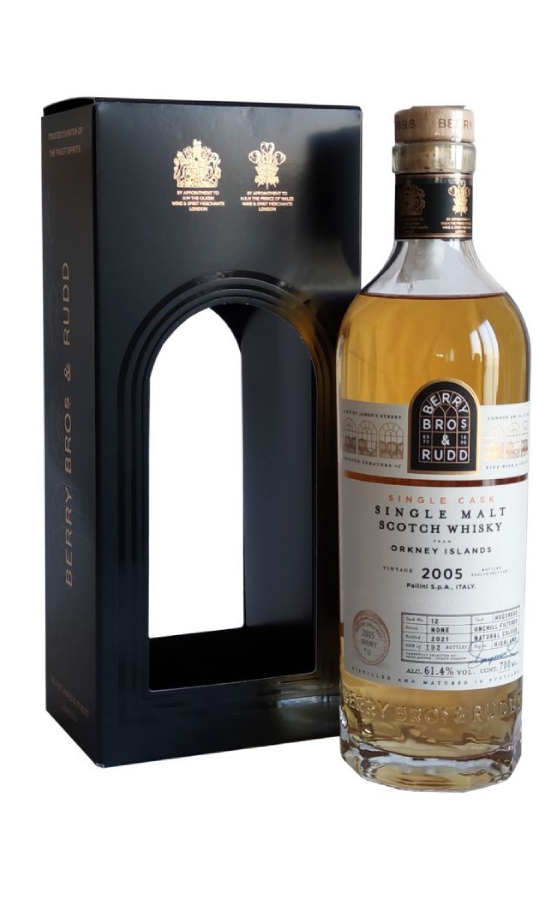 

Виски Berry Bros and Rudd Orkney Islands 2005, 0.7 л