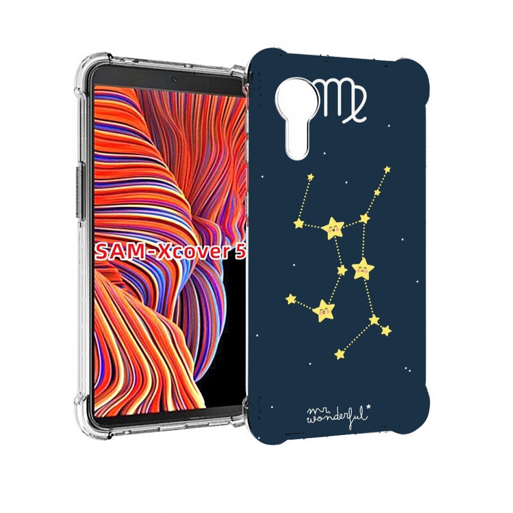 

Чехол MyPads знак-зодиака-дева-3 для Samsung Galaxy Xcover 5, Прозрачный, Tocco