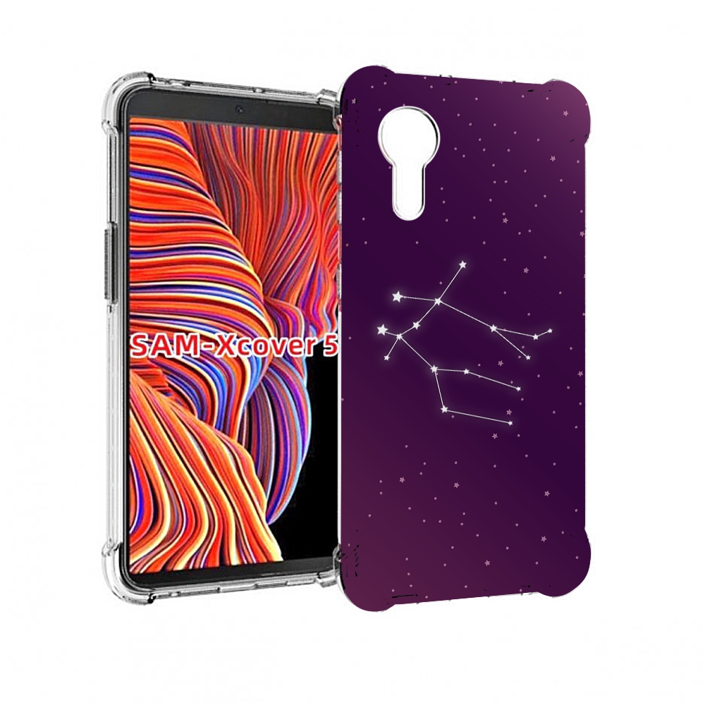 

Чехол MyPads знак-зодиака-близнецы-4 для Samsung Galaxy Xcover 5, Прозрачный, Tocco