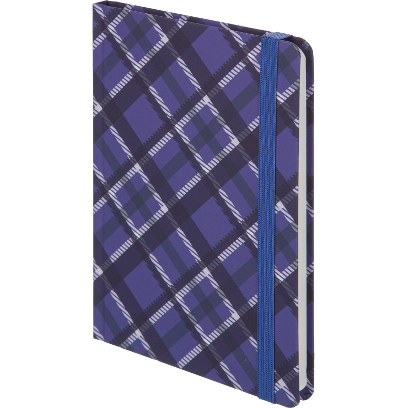 Ежедневник недатированный Attache Tartan А5 128л синий