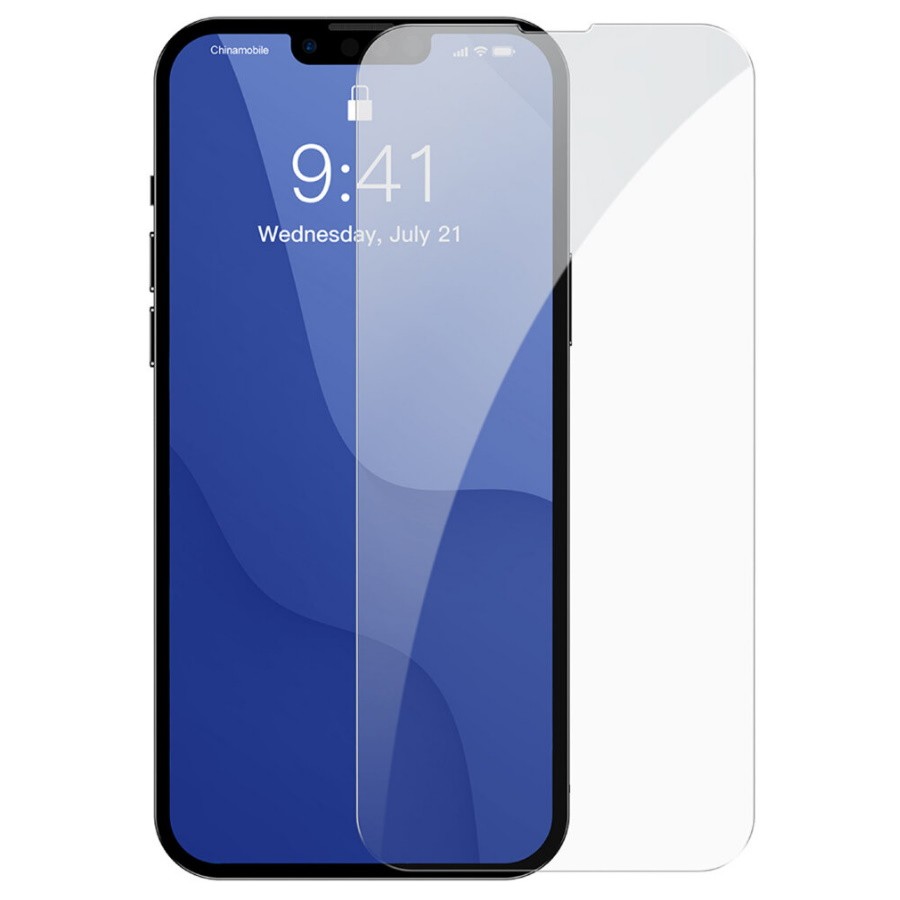 

Защитное стекло Baseus 0.3mm Full-Glass Tempered Glass Film (2 шт) для iPhone 13/13 Pro Tr