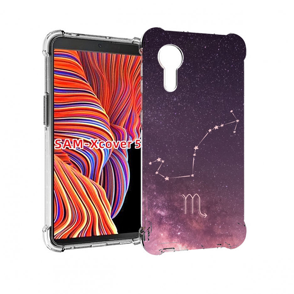 

Чехол MyPads знак зодиака скорпион 4 для Samsung Galaxy Xcover 5, Прозрачный, Tocco