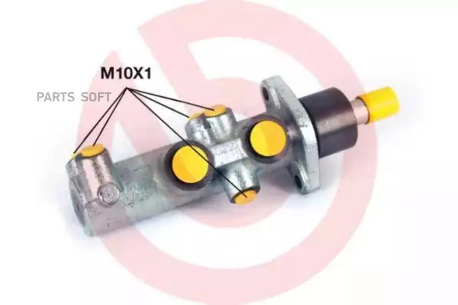 

BREMBO Цилиндр тормозной главный BREMBO m61043