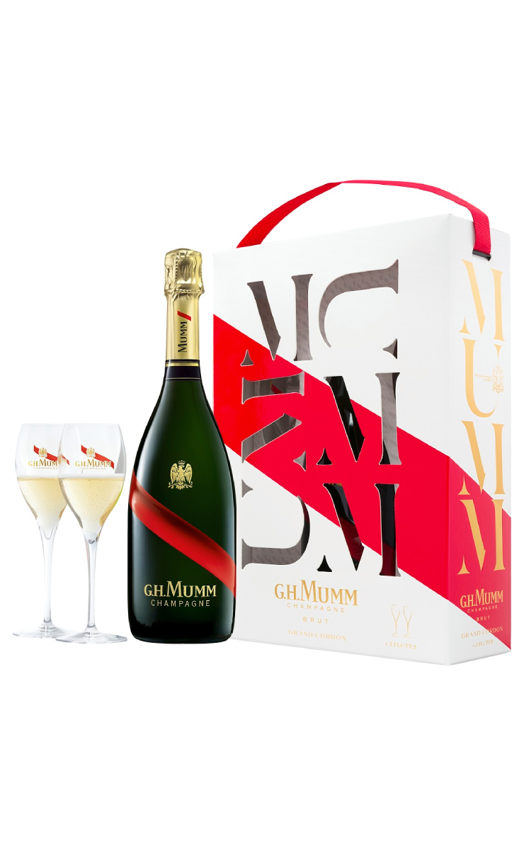 

Шампанское брют белое Mumm Grand Cordon, Франция, 0.75 л