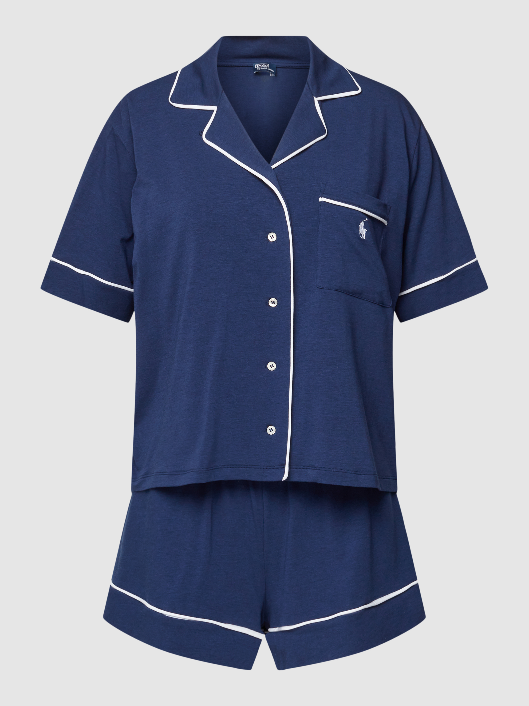 Пижама женская Polo Ralph Lauren 1794420 синяя 2XL (доставка из-за рубежа)