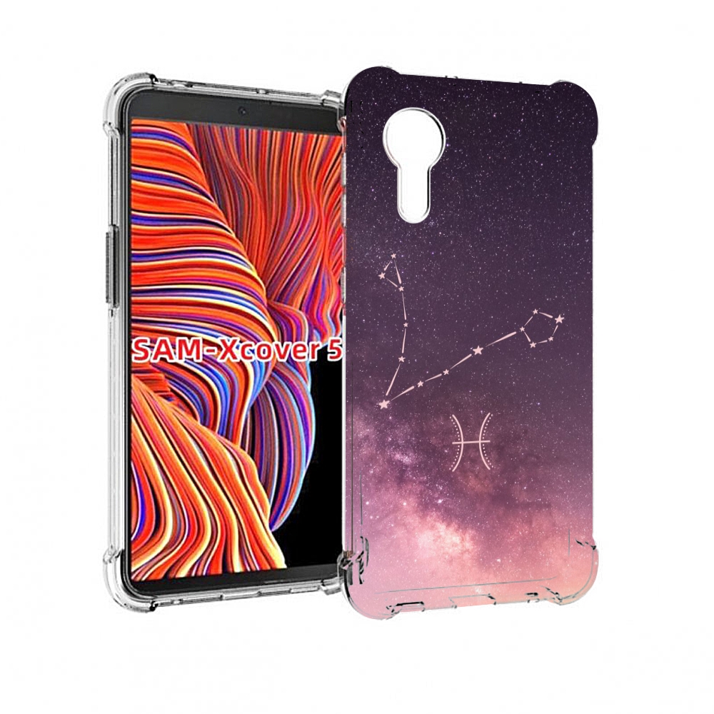 

Чехол MyPads знак зодиака рыбы 5 для Samsung Galaxy Xcover 5, Прозрачный, Tocco