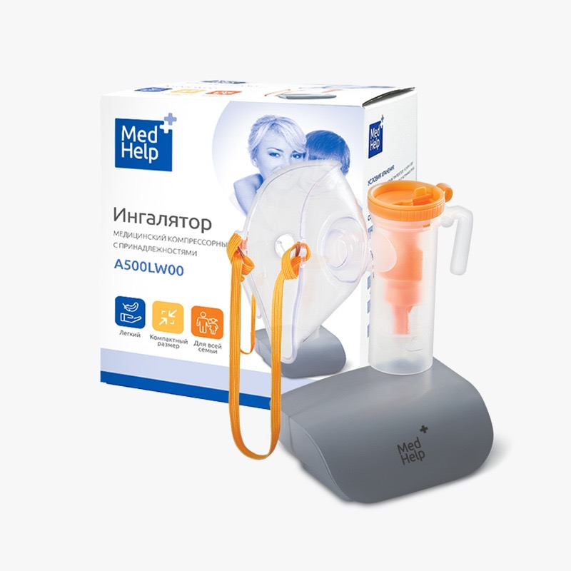 

Медхелп Ингалятор медицинский компрессорный, Белый, A500LW00