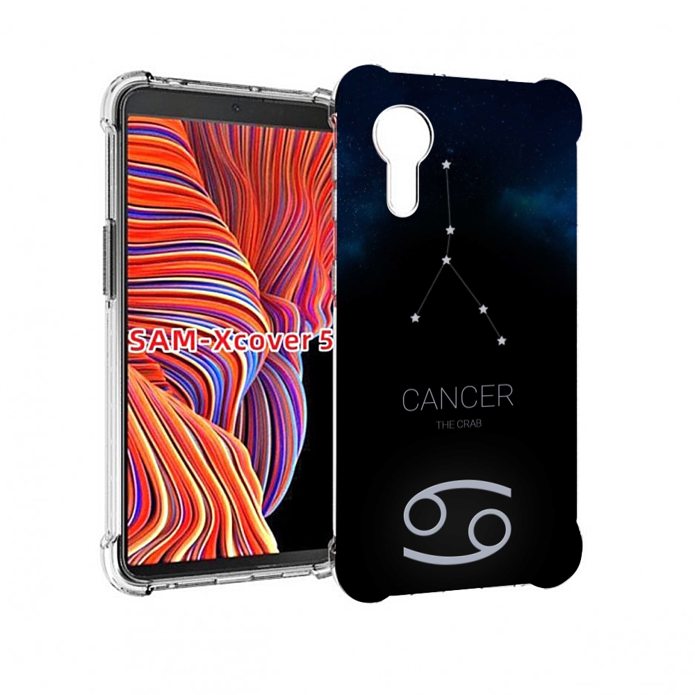 

Чехол MyPads знак зодиака рак 2 для Samsung Galaxy Xcover 5, Прозрачный, Tocco