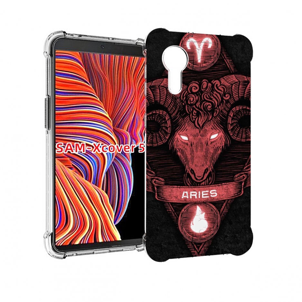 

Чехол MyPads знак зодиака овен 6 для Samsung Galaxy Xcover 5, Прозрачный, Tocco