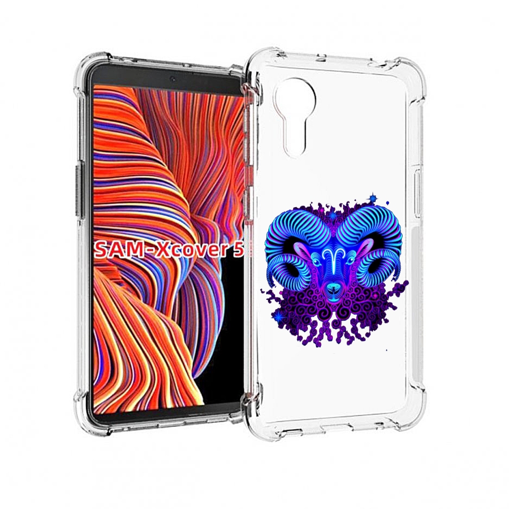 

Чехол MyPads знак зодиака овен 2 для Samsung Galaxy Xcover 5, Прозрачный, Tocco