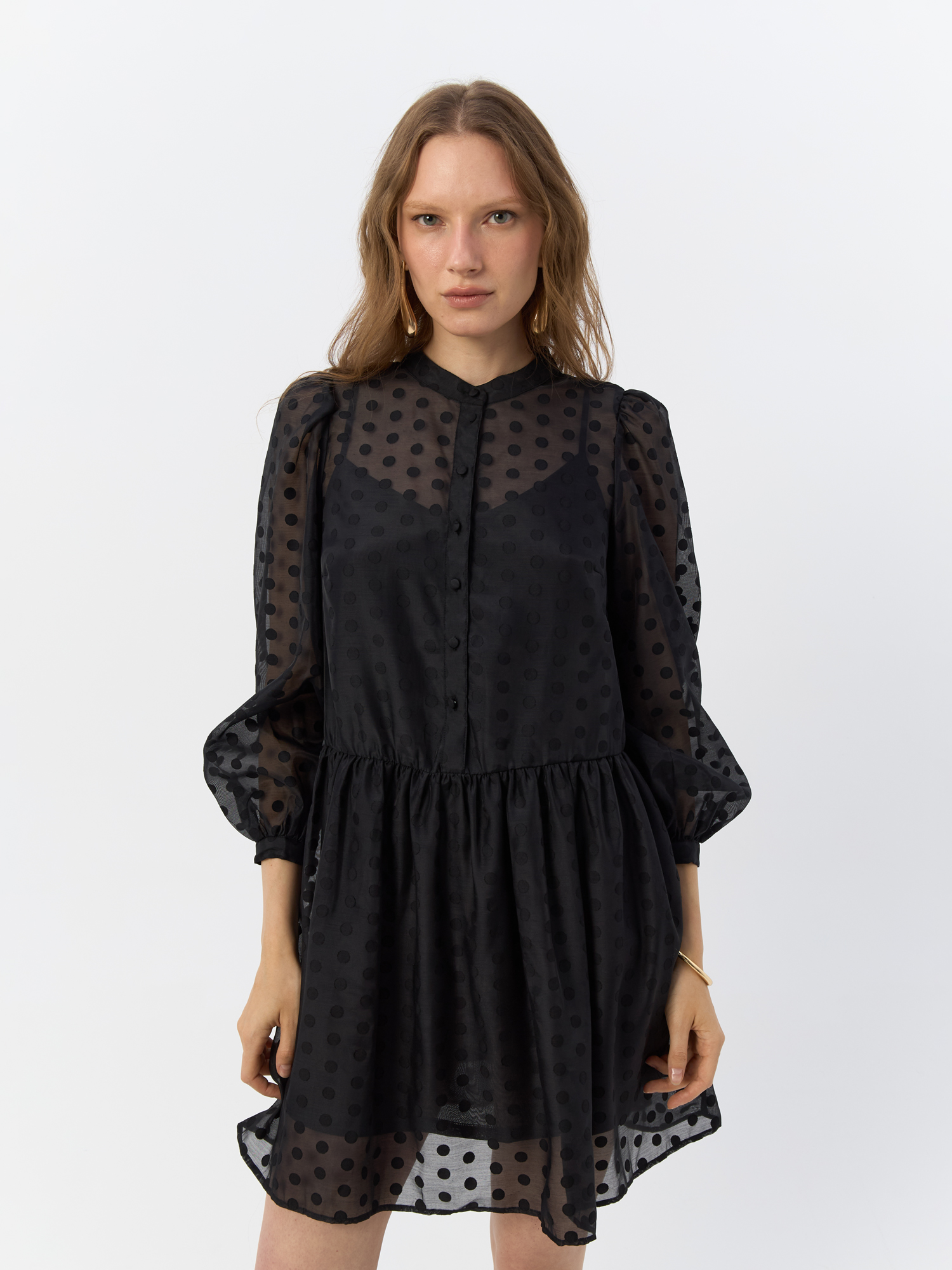 

Платье женское H&M 939927 черное 40 EU, Черный, 939927