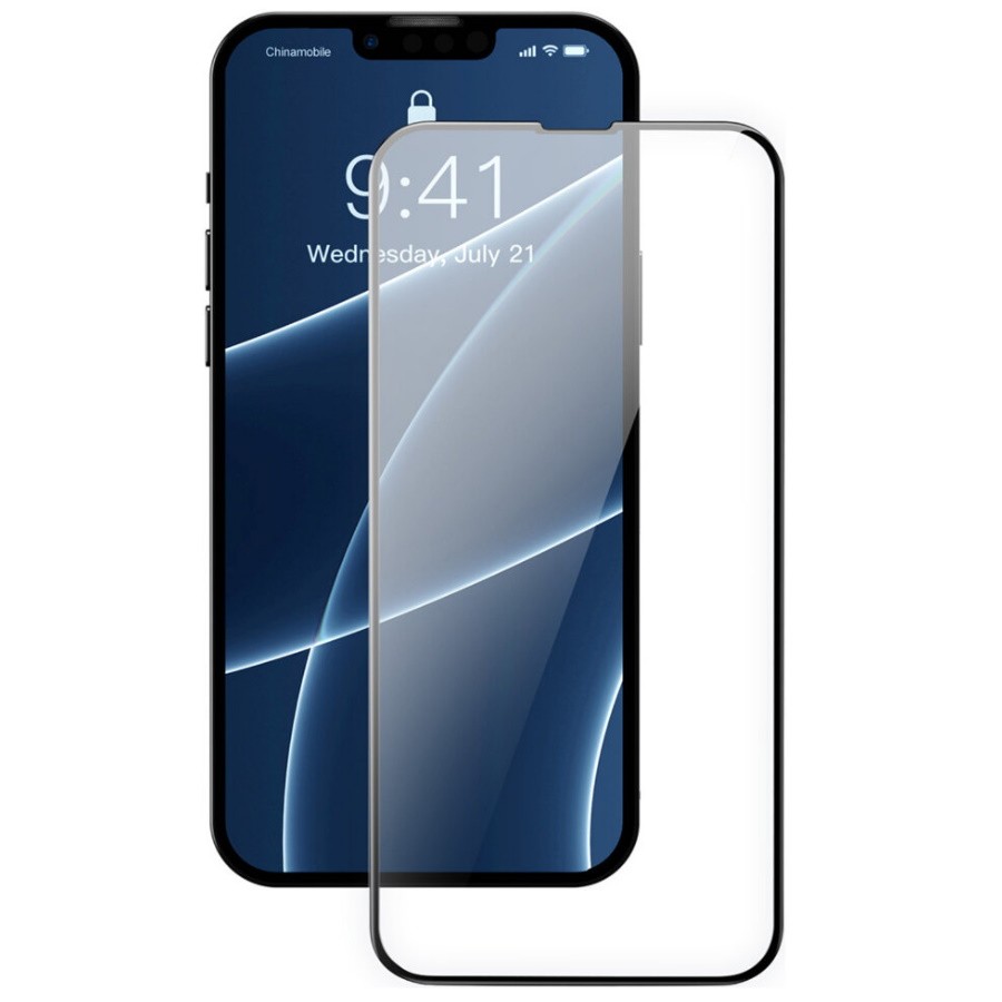 

Защитное стекло Baseus 0.23mm Full-Screen and Full-Glass Tempered Glass Film with Crack-Re