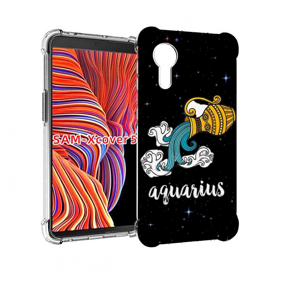 

Чехол MyPads знак зодиака водолеи 2 для Samsung Galaxy Xcover 5, Прозрачный, Tocco