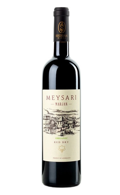 

Вино сухое красное Meysari Marjan Organic, Азербайджан, 0.75 л