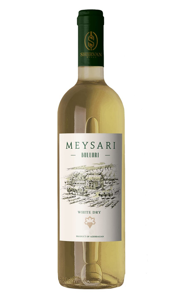 

Вино сухое белое Meysari Bulluri, Азербайджан, 0.75 л