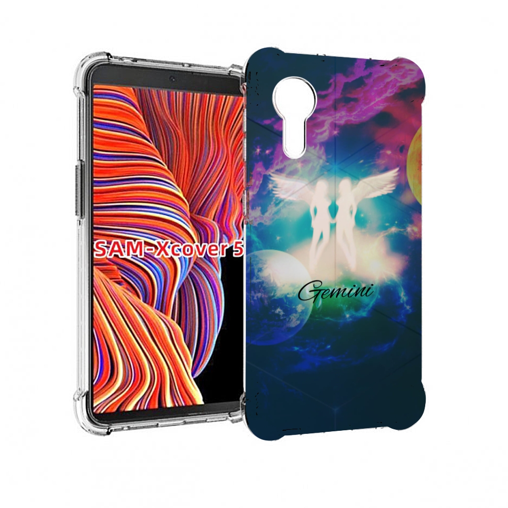 

Чехол MyPads знак зодиака близнецы 3 для Samsung Galaxy Xcover 5, Прозрачный, Tocco