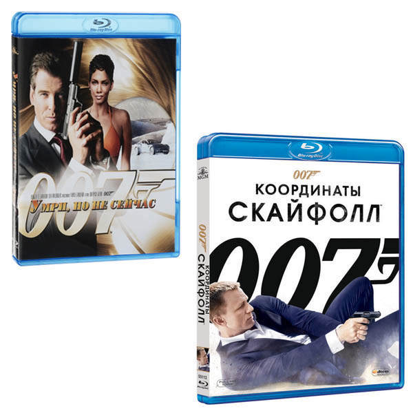 

Агент 007: Пирс Броснан и Дэниел Крэйг (2 Blu-ray)