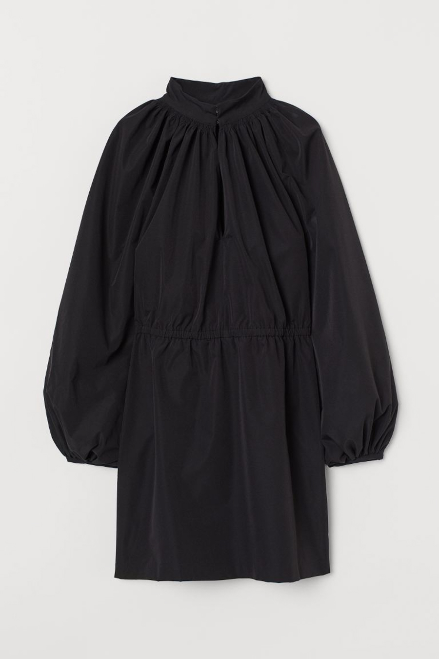 

Платье женское H&M 932067002 черное 42 EU, Черный, 932067