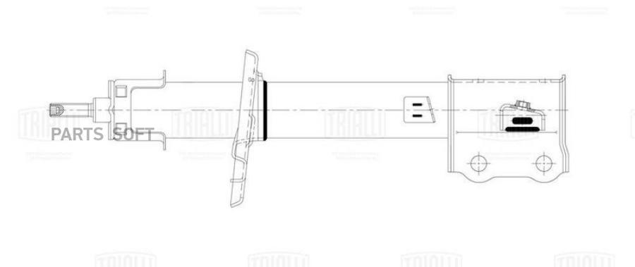 

Амортизатор Передн. R Trialli арт. AG24362