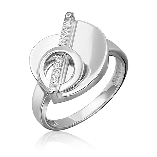 

Кольцо из серебра р. 19,5 PLATINA jewelry 01-5634-00-401-0200, фианит, 01-5634-00-401-0200