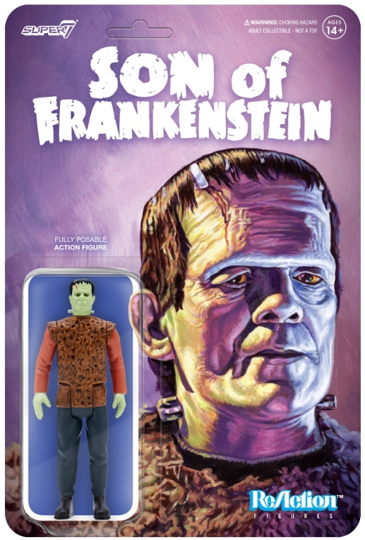 фото Фигурка reaction figure universal monsters – the monster from son of frankenstein (9 см) super7