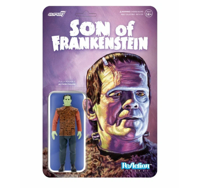 Фигурка ReAction Figure Universal Monsters – The Monster From Son Of Frankenstein (9 см)