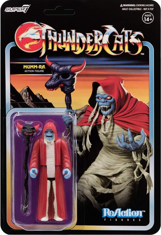 фото Фигурка reaction figure thundercats: old-mumm ra – wave 2 (9 см) super7