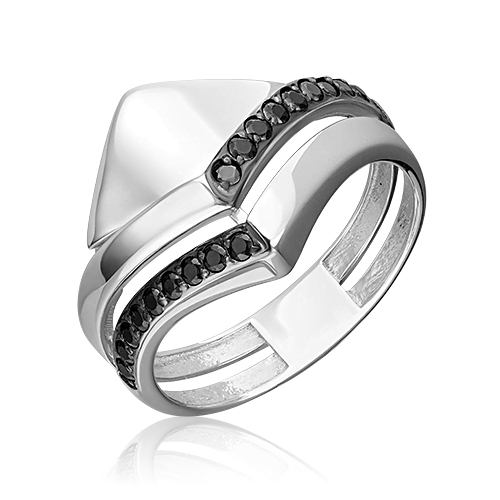 Кольцо из серебра р 16 PLATINA jewelry 01-5632-00-402-0200 фианит 5350₽