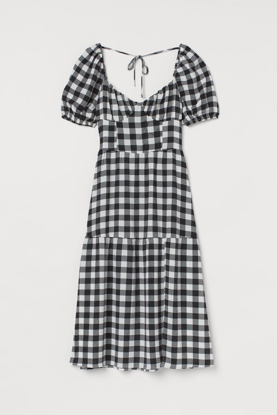 

Платье женское H&M 963411002 черное 38 EU, Черный, 963411