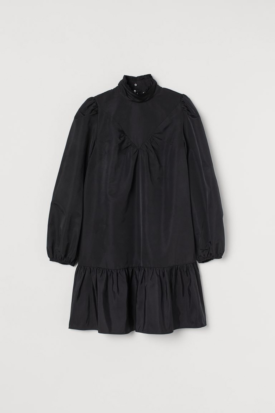 

Платье женское H&M 933214001 черное 38 EU, Черный, 933214