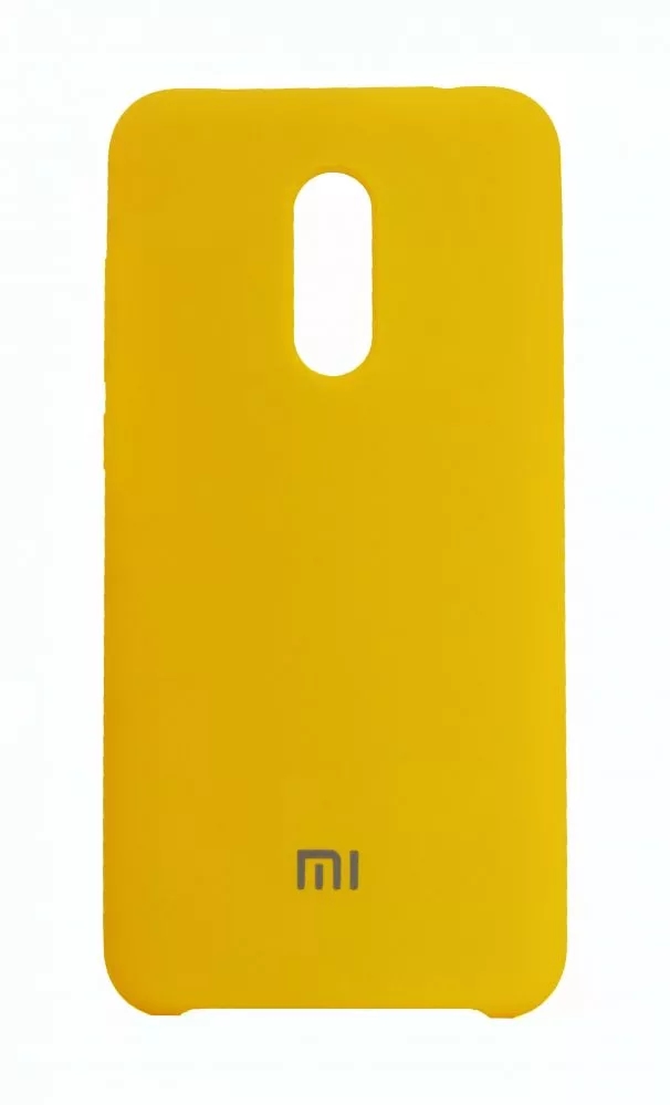 Xiaomi Чехол Redmi 5 силиконовый, золотой