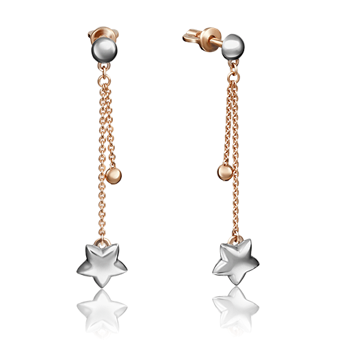 

Серьги из красного золота PLATINA jewelry 02-4140-00-000-1111-01_0, 02-4140-00-000-1111-01_0
